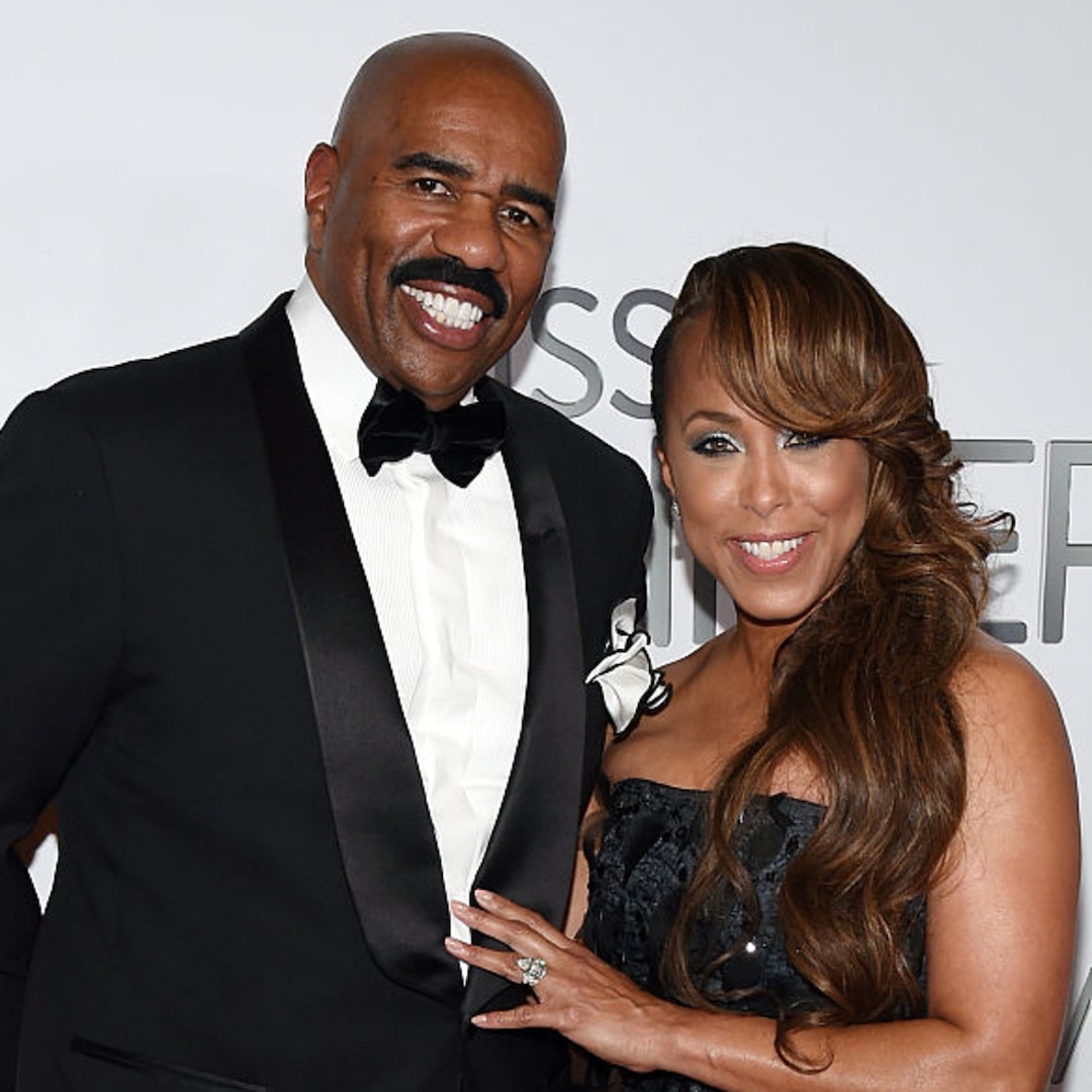 Steve Harvey Defends Wife Marjorie Against Claims She Broke Up His Prior Marriage – E! Online